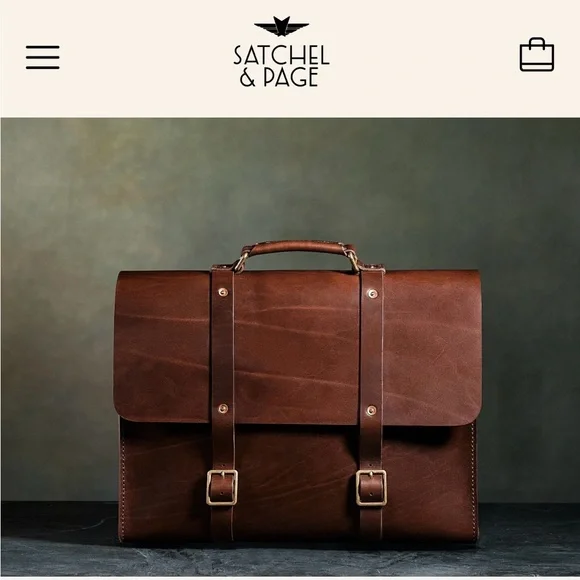 Satchel and page briefcase shop